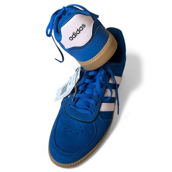 Adidas Brand New with Tags Breaknet Sleek Sneakers in Bright Blue - Picture 4 of 5